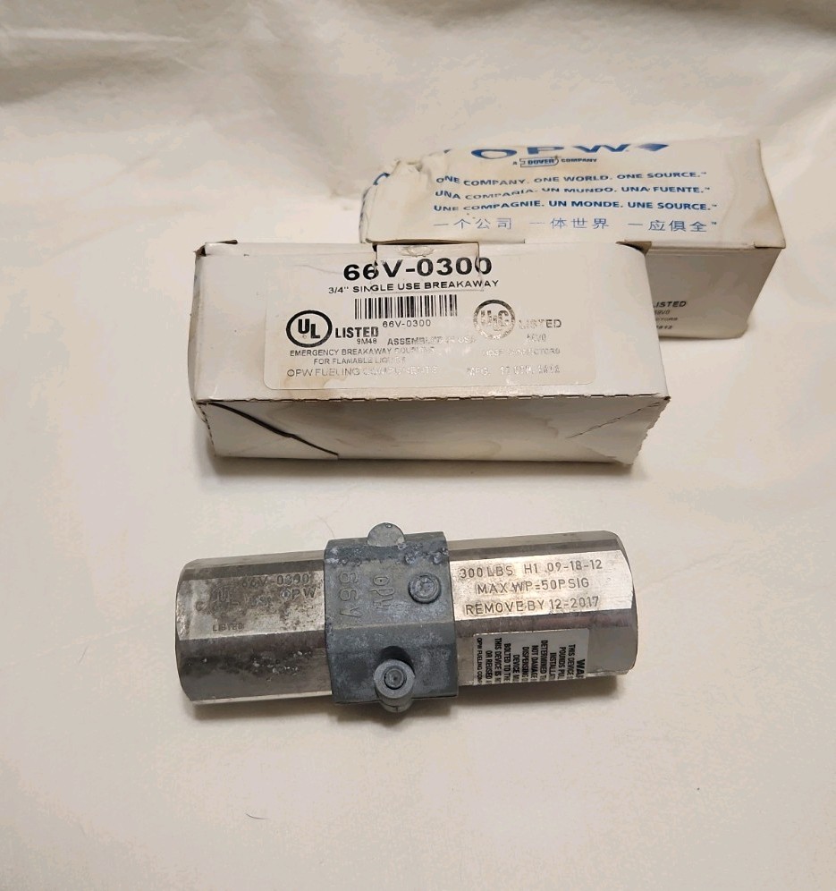 OPW 66V-0300 Emergency Breakaway Coupling 3/4 OPW 66V-0300 Emergency Breakaway Coupling 3/4