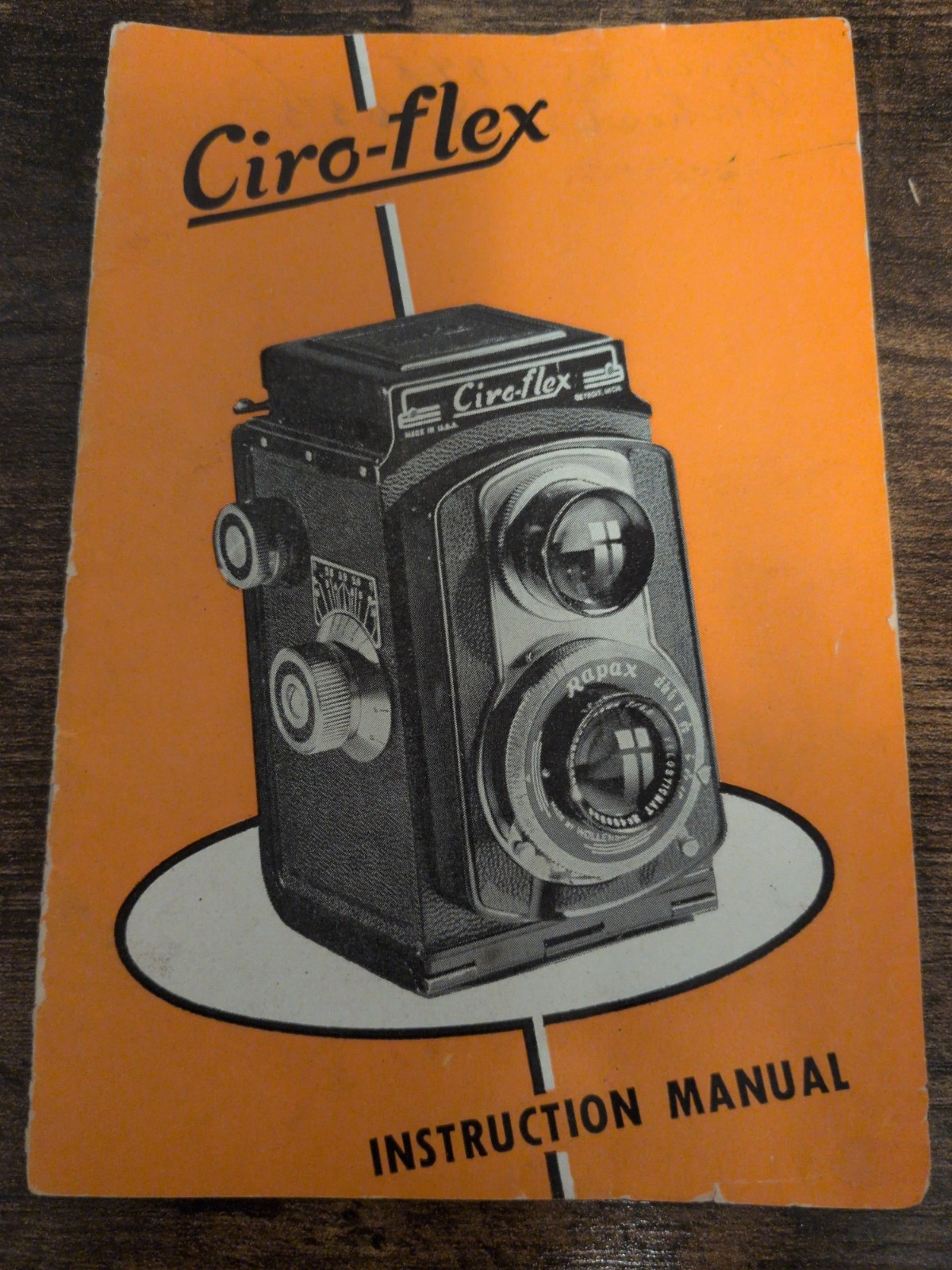 Vintage Ciro-flex Instruction Manual Orange English Version Vintage Ciro-flex Instruction Manual Orange English Version