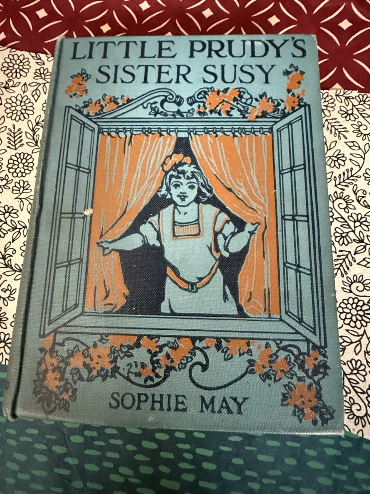 Antique 1882 ‘Little Prudy's Sister Susy’ by Sophie May HC illustrated