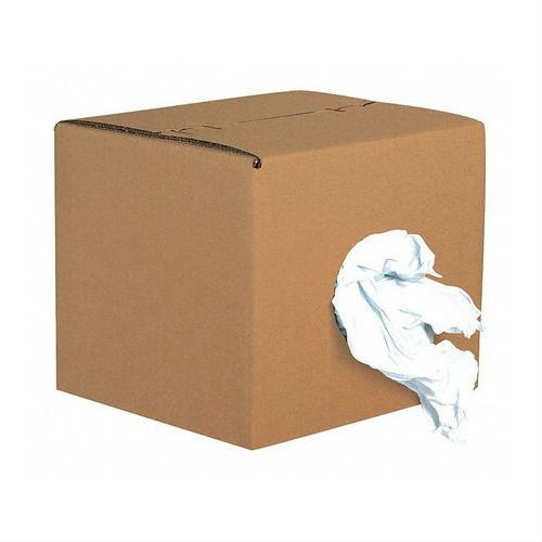 Buffalo Industries RR18B 50-lb Box of Terry Mix Rags, Water Absorbent