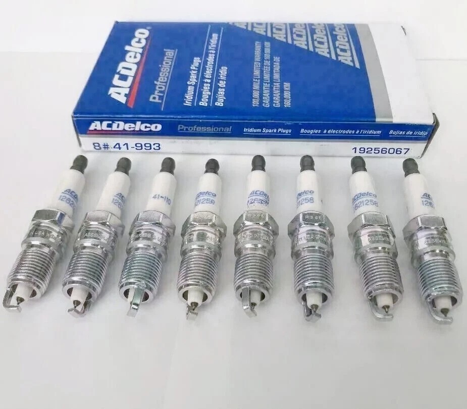 8Pcs OEM 41-993 Iridium Spark Plugs 19256067 for Chevy Express Tahoe Pontiac US