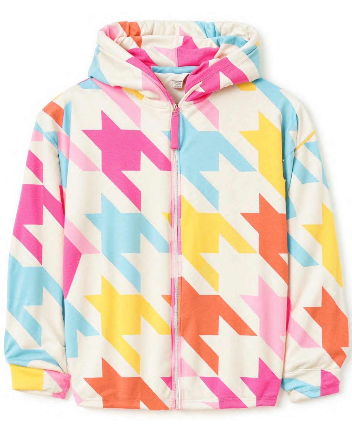 $30 Kensie Big Girl\'s French Terry Zip up Hoodie - Multi $30 Kensie Big Girl\'s French Terry Zip up Hoodie - Multi