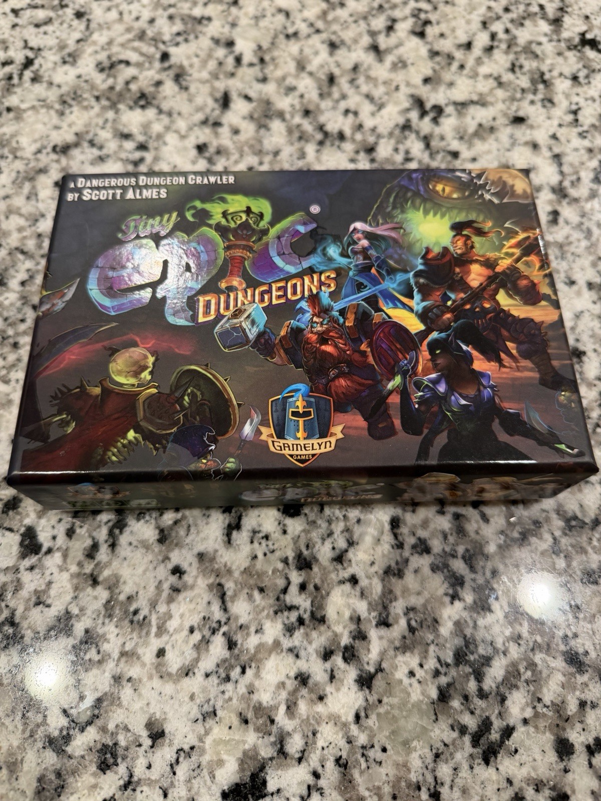 Tiny Epic - Dungeons w/ Potions And Perils And 3D Printed Insert