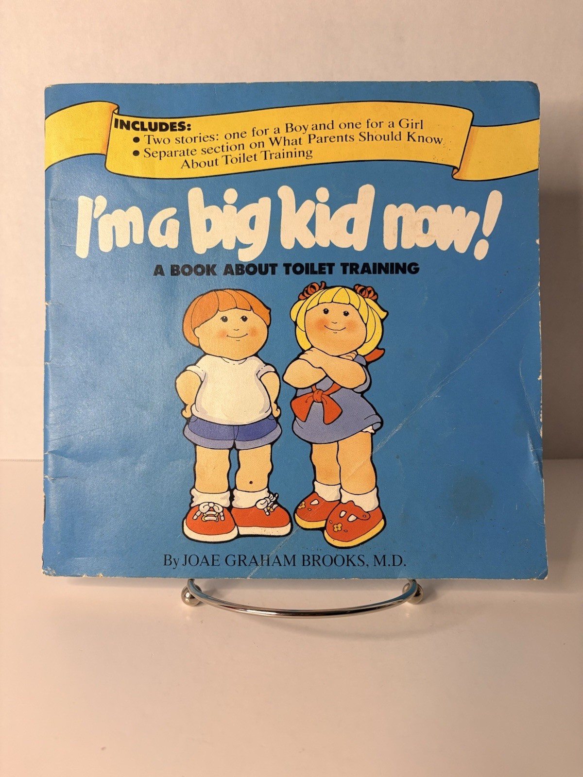 I\'m a Big Kid Now Toilet Training Book Joae Graham Brooks Vintage 1992