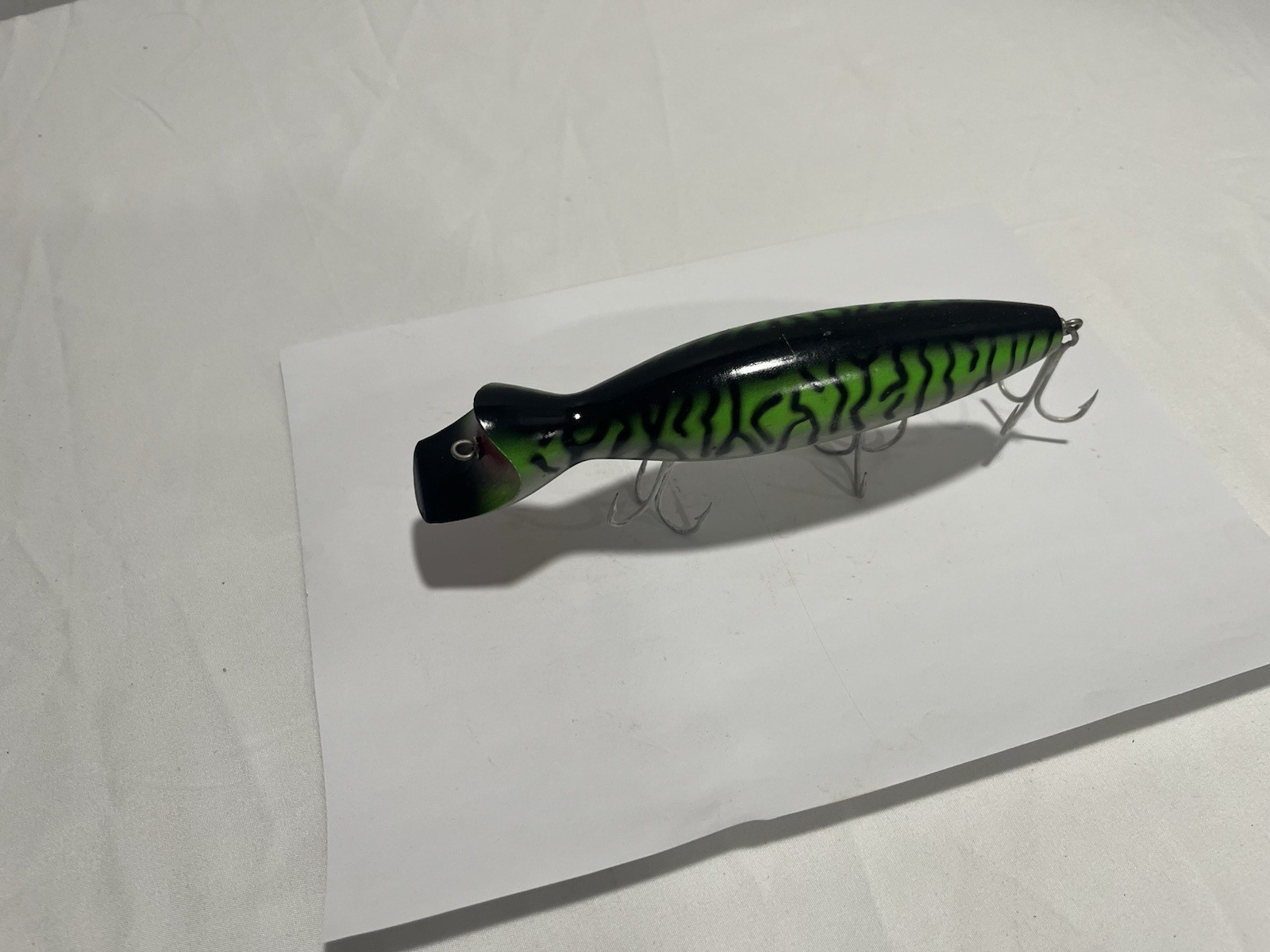 Vintage Gibbs Mackerel Casting Swimmer Lure 3.5 Ounces 7.25 Inches