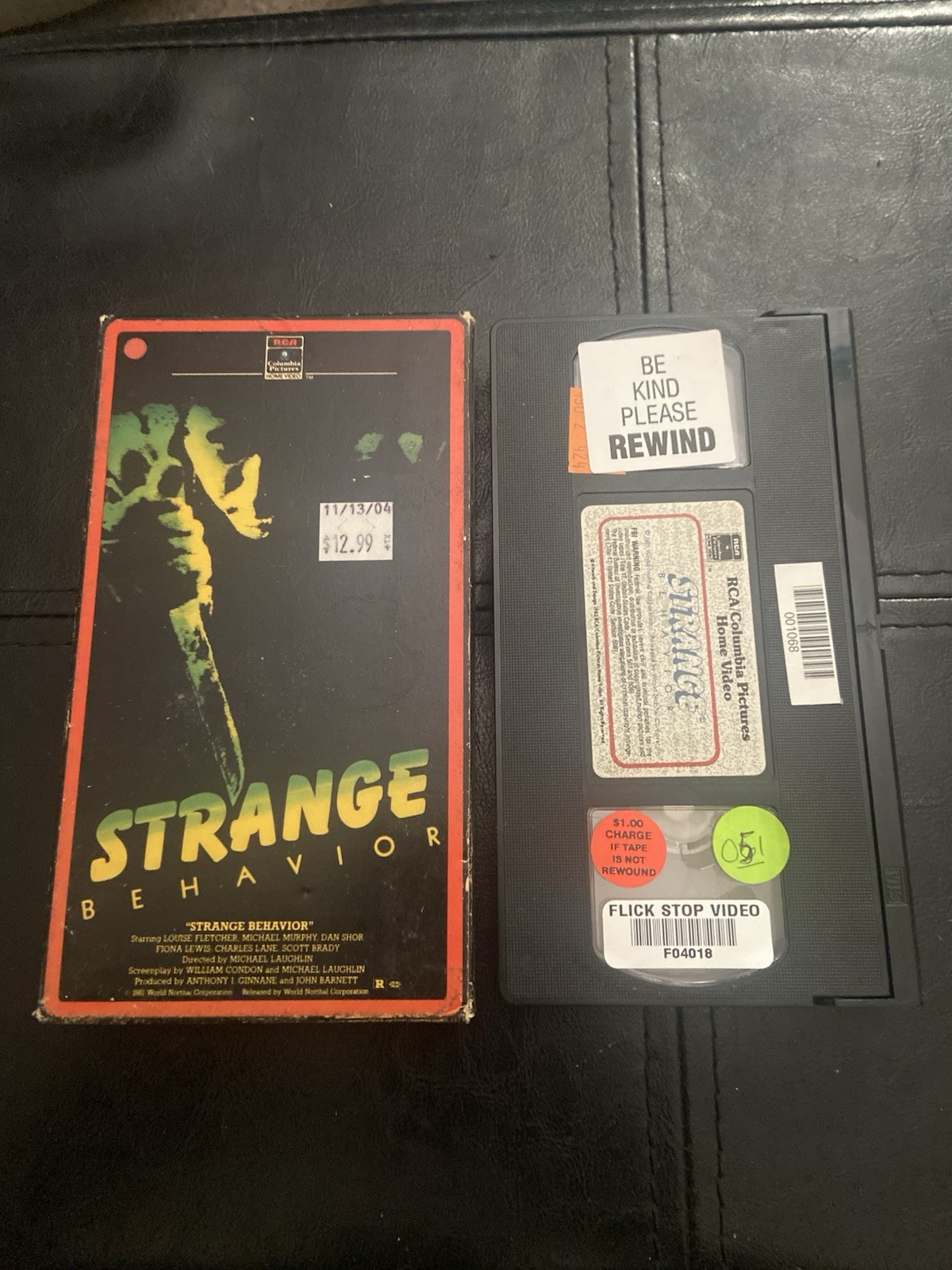 Strange Behavior (1981) VHS RCA Columbia Dead Kids Horror Rare Previous Rental Strange Behavior (1981) VHS RCA Columbia Dead Kids Horror Rare Previous Rental