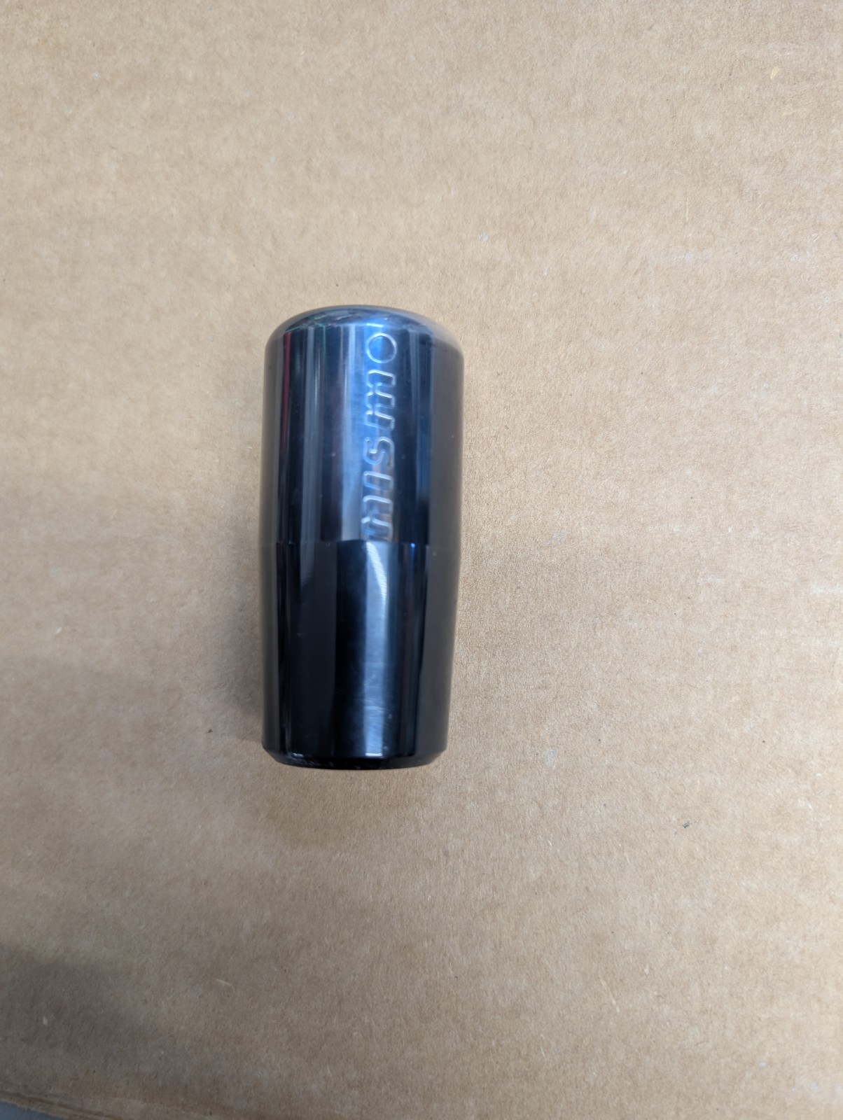 Vintage Nismo Titanium Shift Knob Mid Logo Used Black Faded
