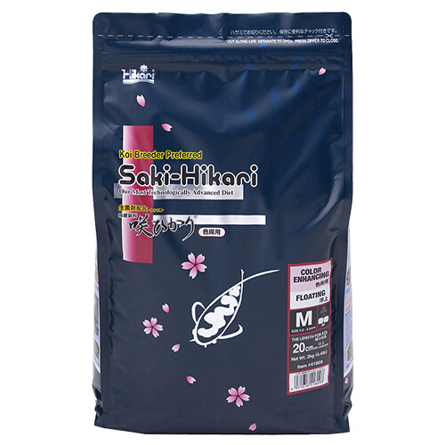 Saki-Hikari Color Enhancing Koi Food - Medium Pellet, 4.4 lbs