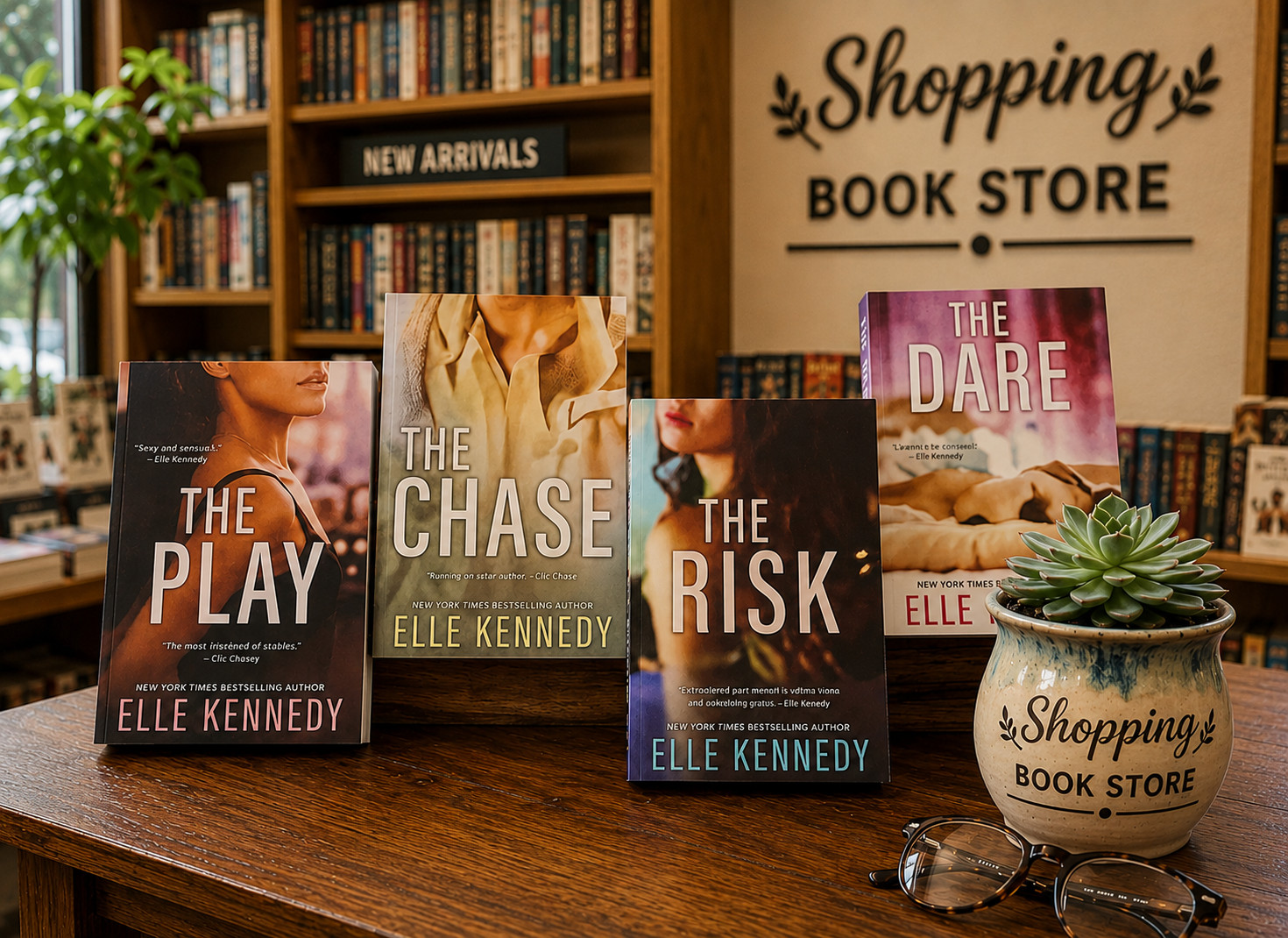Briar U Series 4 Books Set : by Elle Kennedy Dare, Play, Chase, Risk PB Briar U Series 4 Books Set : by Elle Kennedy Dare, Play, Chase, Risk PB