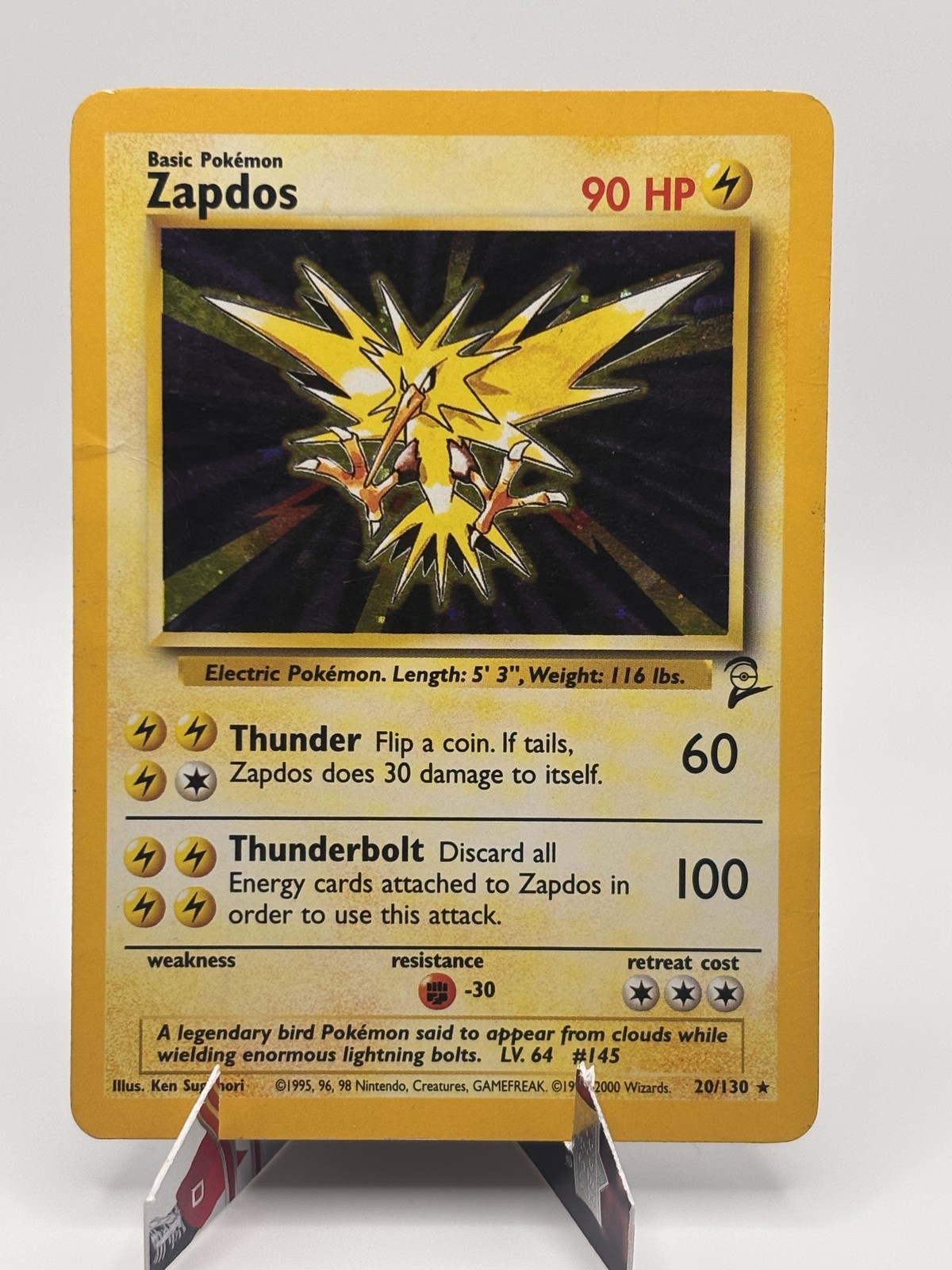 Base Set #016/102 Zapdos Base Set #016/102 Zapdos