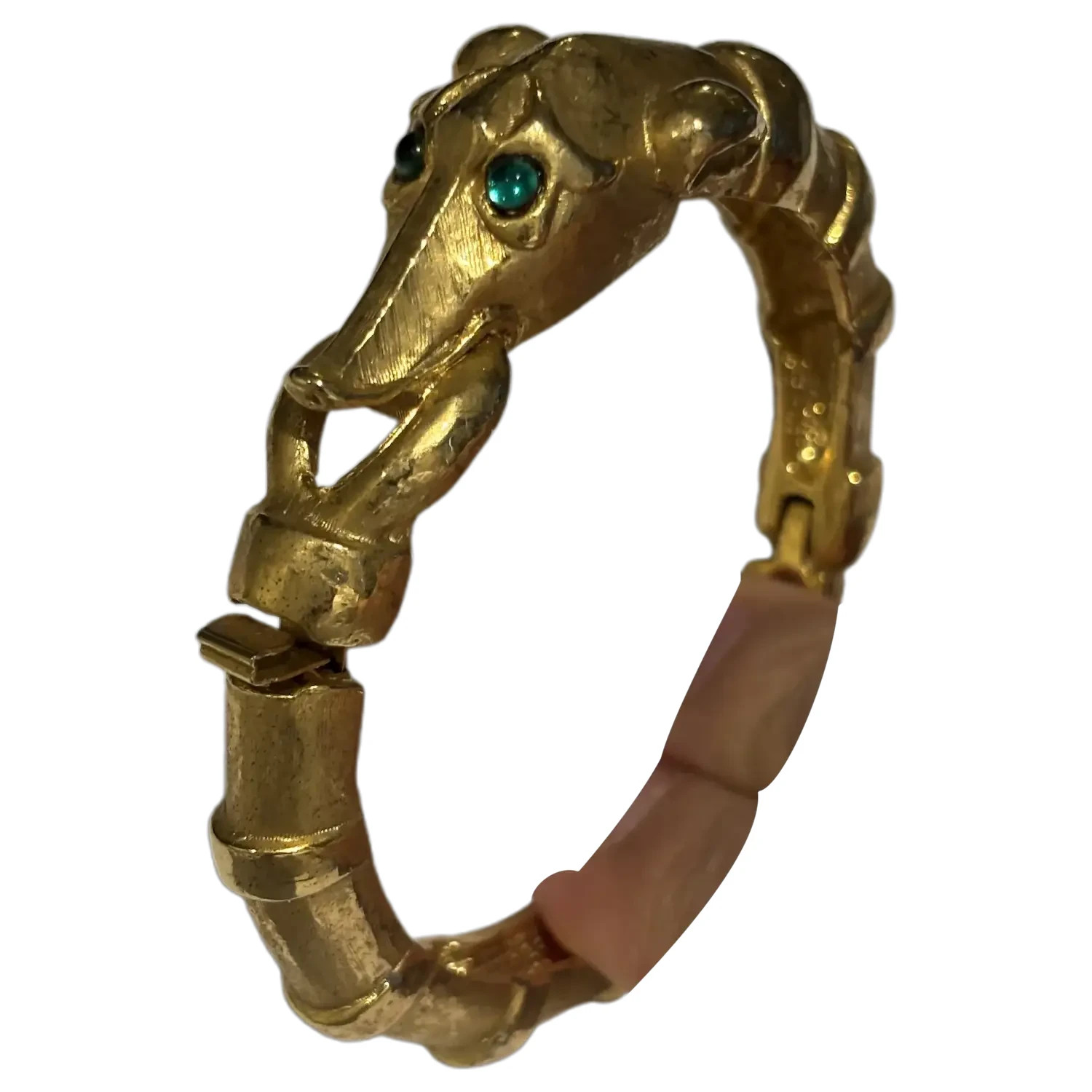 A magnificent very rare vintage Greyhound bracelet with divine design