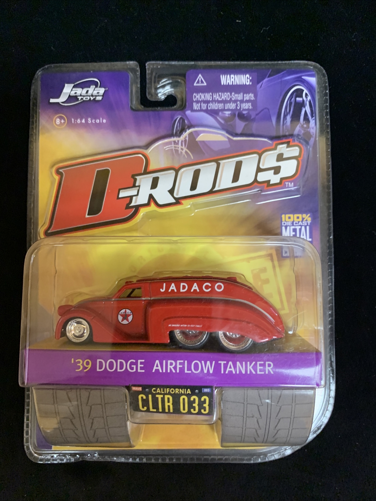 New Jada Toys D-Rods '39 Dodge Airflow Tanker 2006 Wave 3 Red New Jada Toys D-Rods '39 Dodge Airflow Tanker 2006 Wave 3 Red