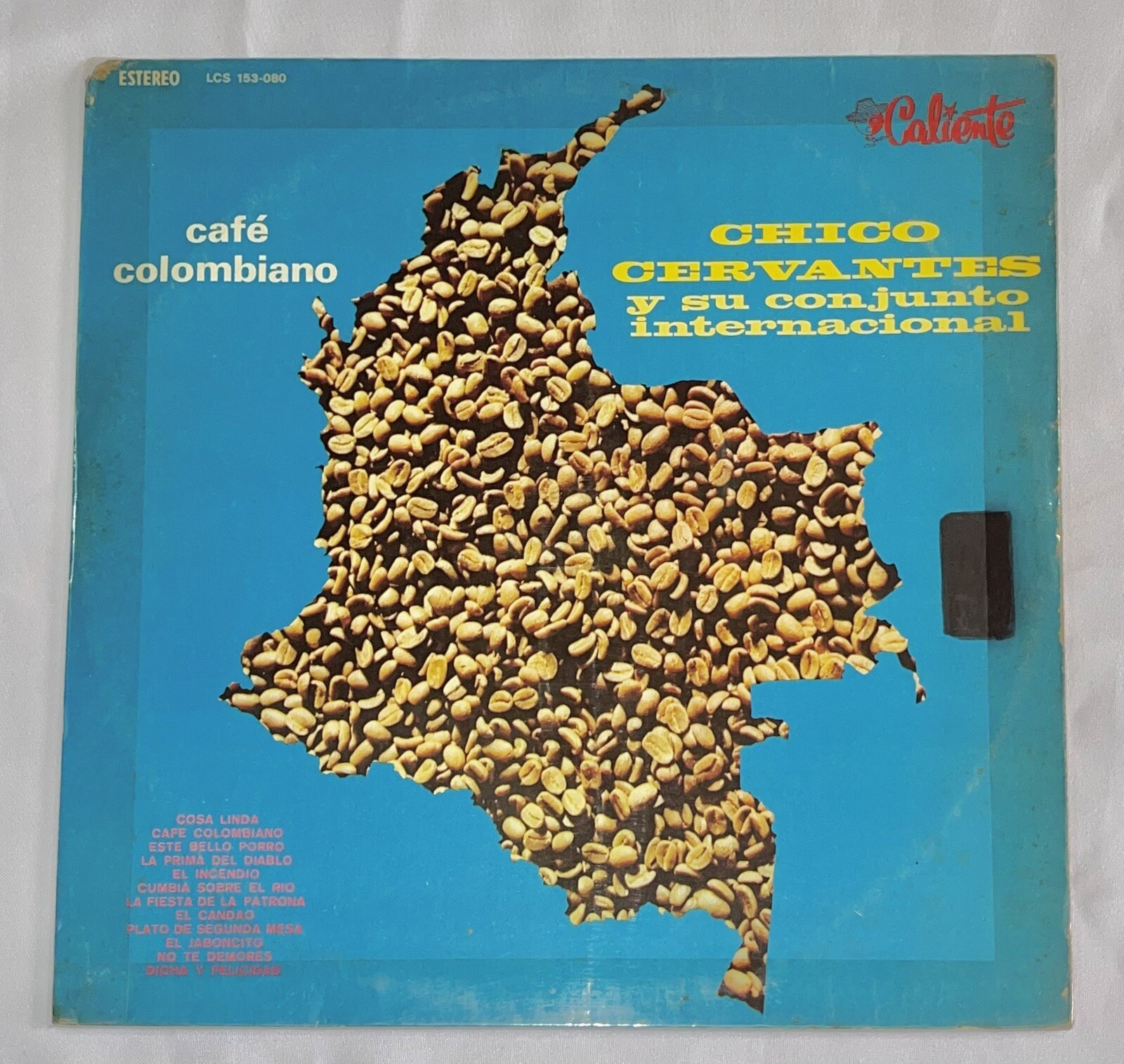 Chico Cervantes Y Su Conjunto Internacional - Café Colombiano -Vinyl Salsa 1973 Chico Cervantes Y Su Conjunto Internacional - Café Colombiano -Vinyl Salsa 1973