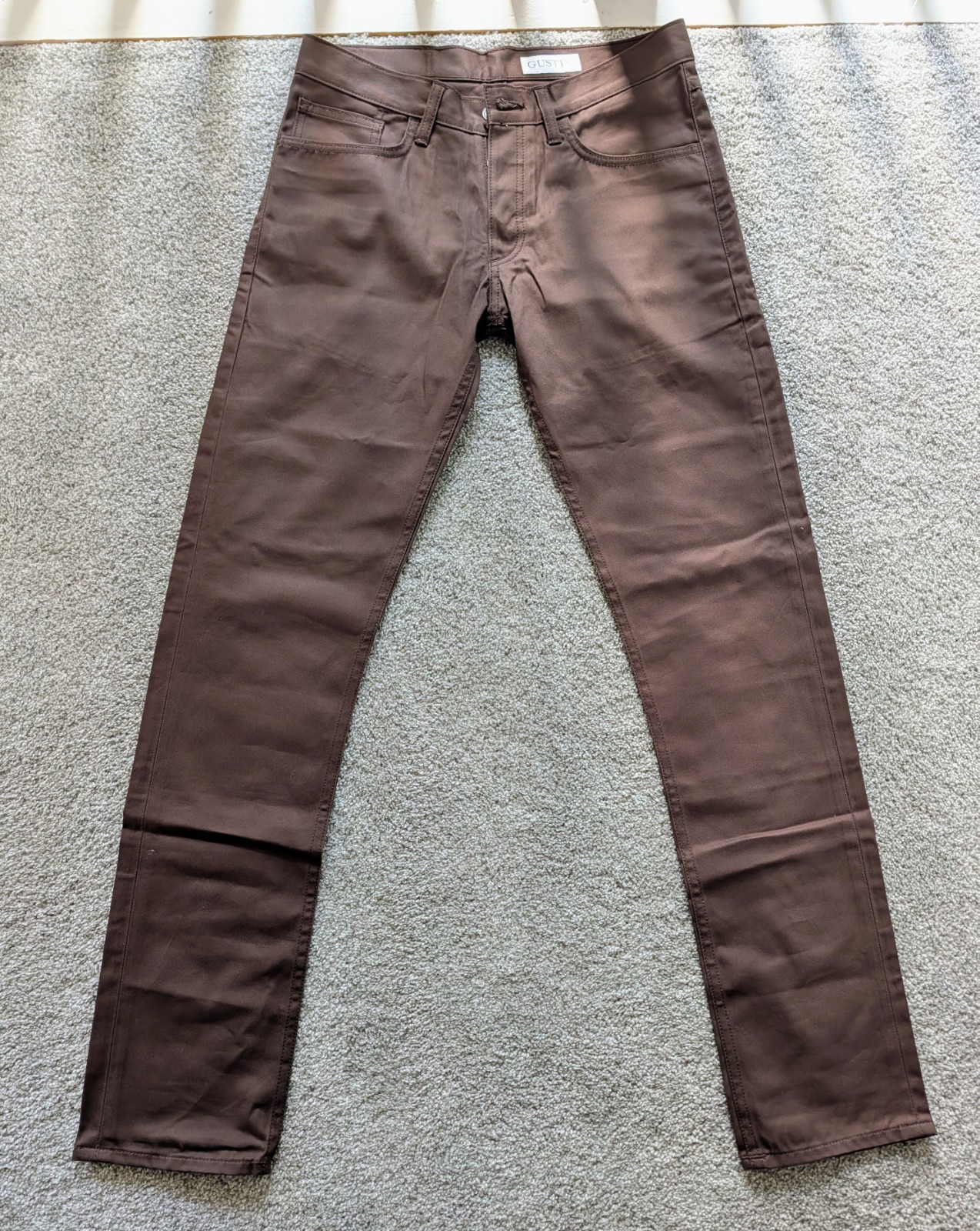 Gustin Slim Fit Denim Jeans #436 CLASSIC TWILL 5 POCKET - OAK - 33 Slim Gustin Slim Fit Denim Jeans #436 CLASSIC TWILL 5 POCKET - OAK - 33 Slim