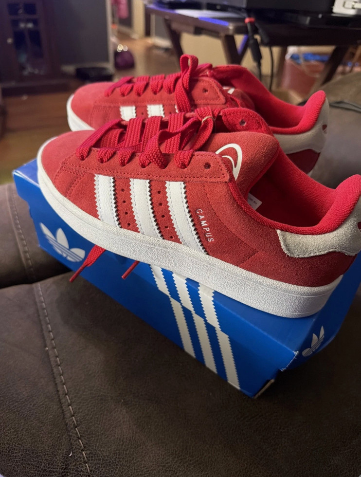 NEW adidas Campus 00s Better Scarlet White Youth 5 Women’s 6 IG1230