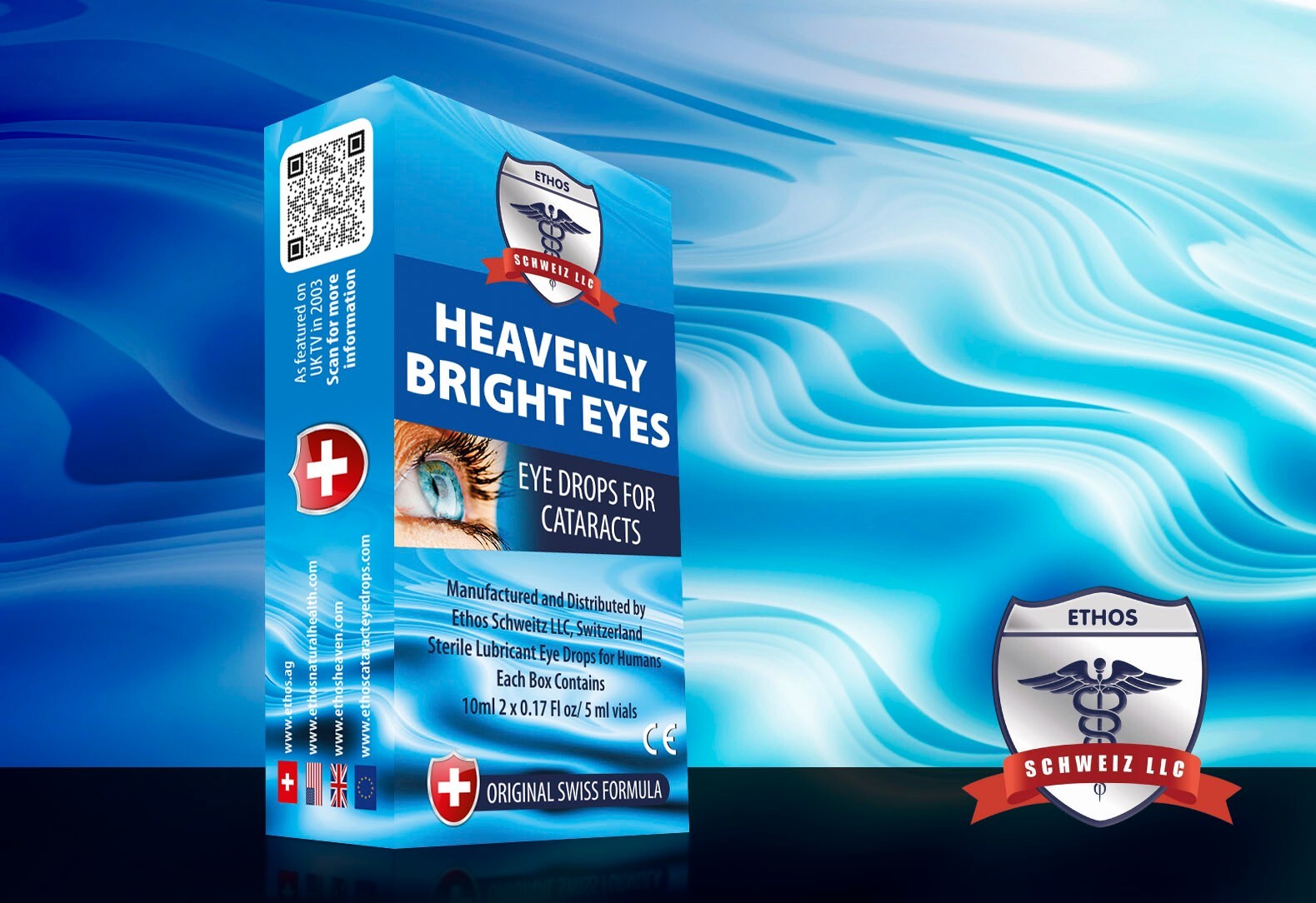 Ethos Heavenly Bright Eyes NAC Cataract Eye Drops 10ml Best Seller Worldwide