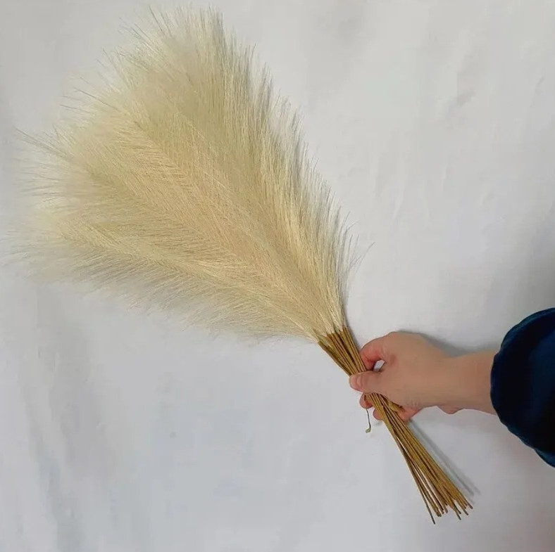 10pcs Artificial Reed Bouquet Boho Pampas Grass Home Decor Set - NEW 10pcs Artificial Reed Bouquet Boho Pampas Grass Home Decor Set - NEW