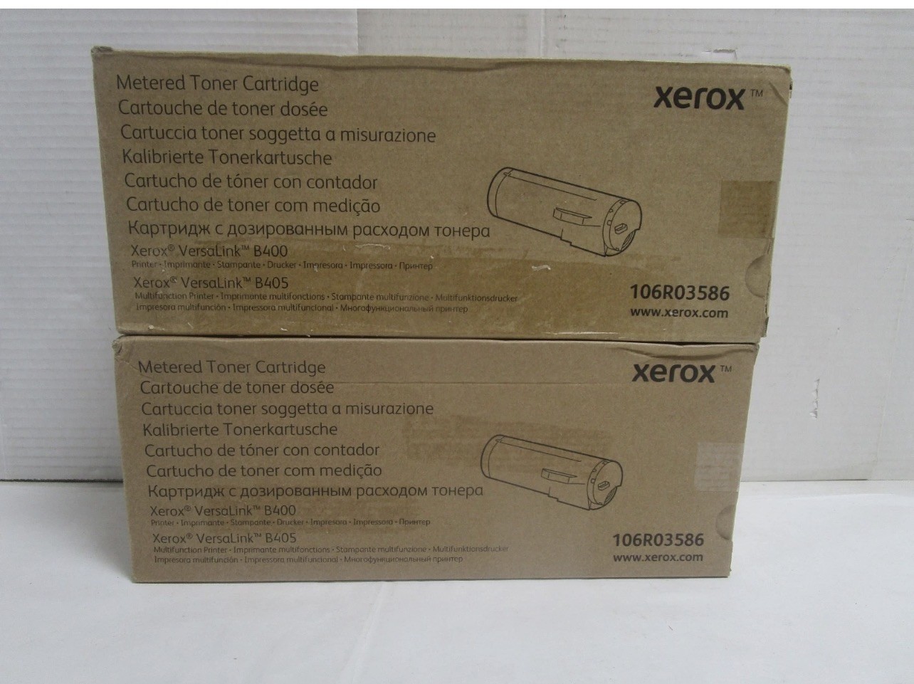 2-Box Xerox 106R03586 Toner Cartridge. LOT OF 2 NEW SEE PHOTOS 2-Box Xerox 106R03586 Toner Cartridge. LOT OF 2 NEW SEE PHOTOS