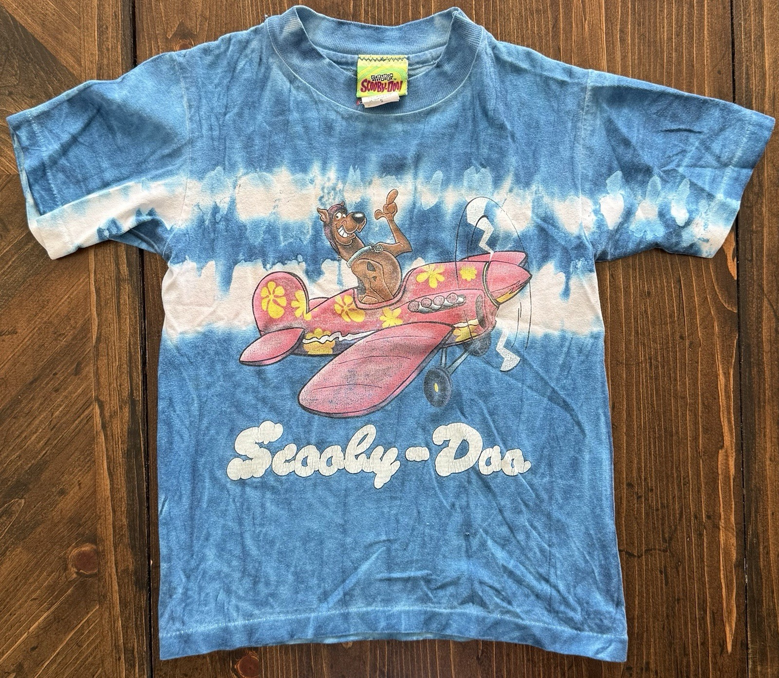 Vtg 2000 Scooby Doo Tie Dye T Shirt Youth S Cartoon Network Single Stitch Y2k Vtg 2000 Scooby Doo Tie Dye T Shirt Youth S Cartoon Network Single Stitch Y2k