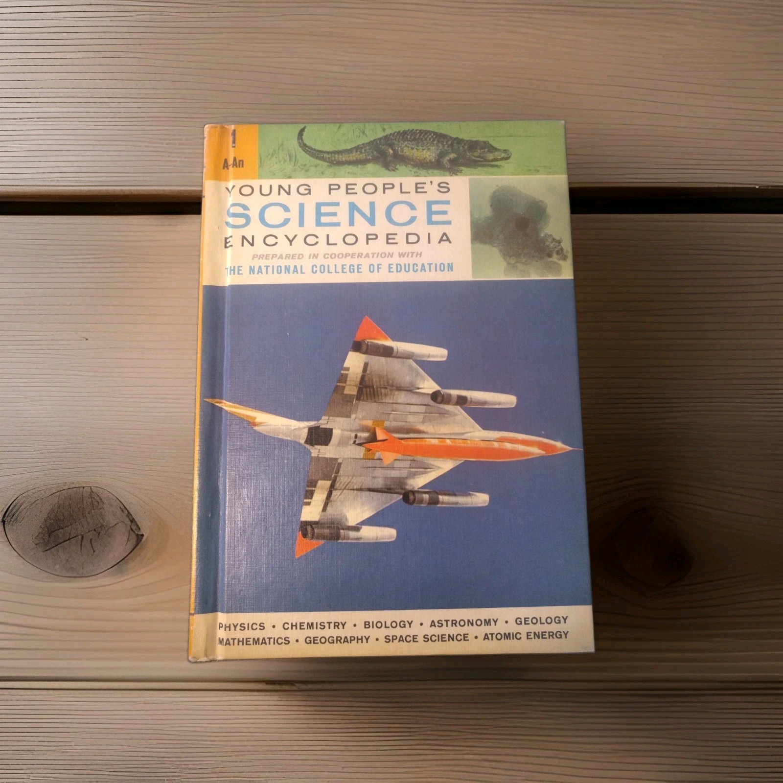 Vintage 1965 Young Peoples Science Encyclopedia Volume 1 Book A-An Retro Decor