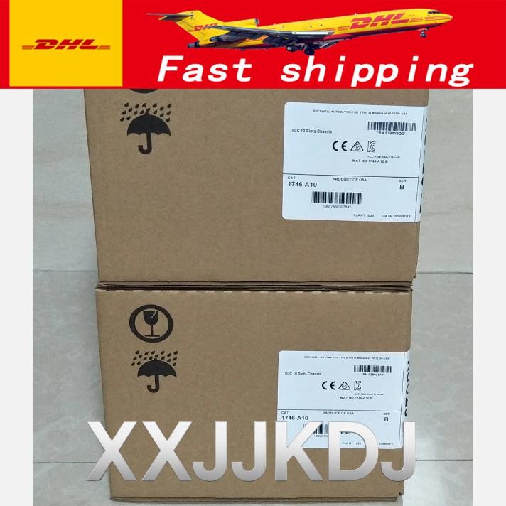 New Sealed A B 1746-A10 SER B SLC-500 PLC Chassis/Rack 10 Slots Module