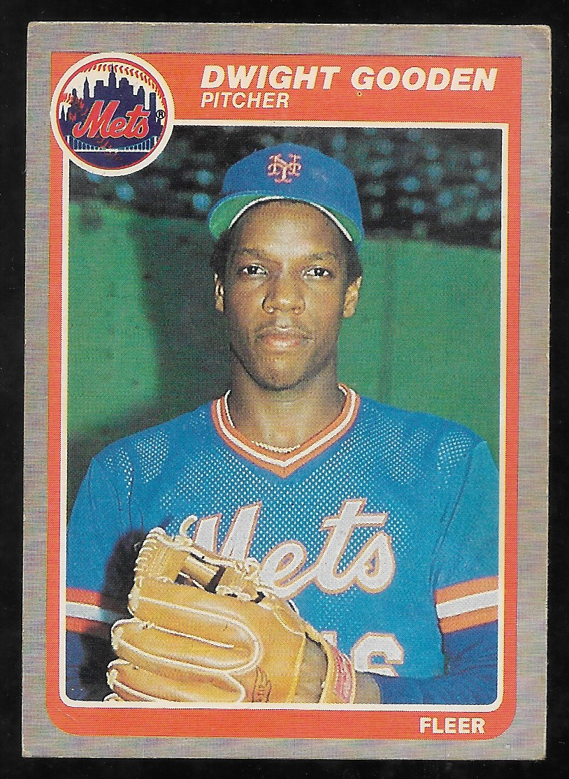 1985 Fleer - Dwight Gooden Rookie #82 - New York Mets 1985 Fleer - Dwight Gooden Rookie #82 - New York Mets
