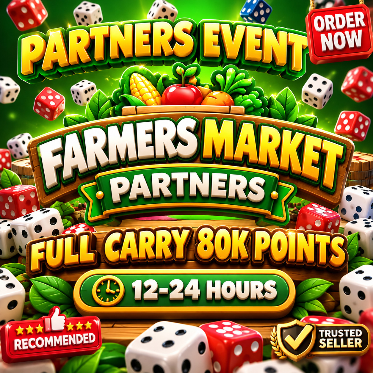 Monopoly _Partner Event GO FARMERS MARKET Partners Full Carry 80k