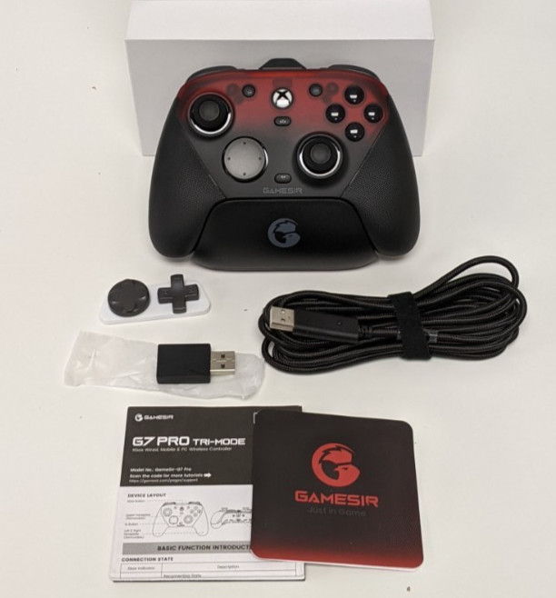 GameSir G7 Pro Tri-Mode Controller Xbox Wired / PC Wireless Shadow Ember