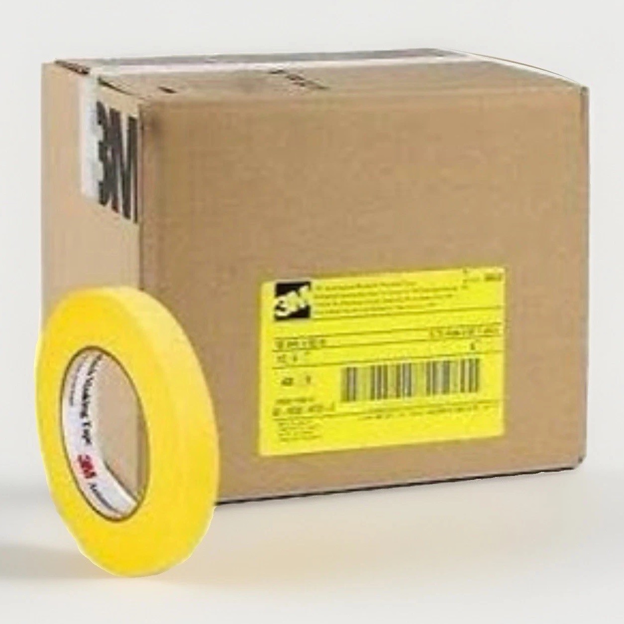 3M 06652 Yellow Masking Tape Paper Automotive Body Refinish 3/4” In Rolls (48ct) 3M 06652 Yellow Masking Tape Paper Automotive Body Refinish 3/4” In Rolls (48ct)