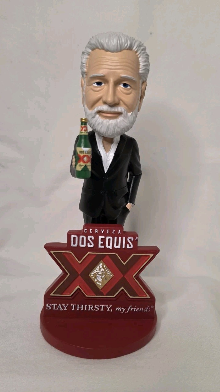 DOS EQUIS Bobblehead Jonathan Goldsmith “The Most Interesting Man in the World” DOS EQUIS Bobblehead Jonathan Goldsmith “The Most Interesting Man in the World”