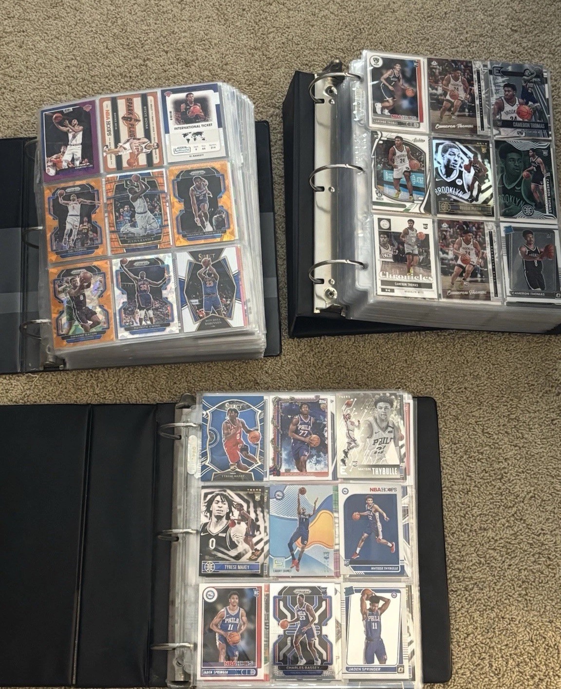 Massive Modern 2000+ Card NBA Lot Rookies Parallels Inserts Only See Description