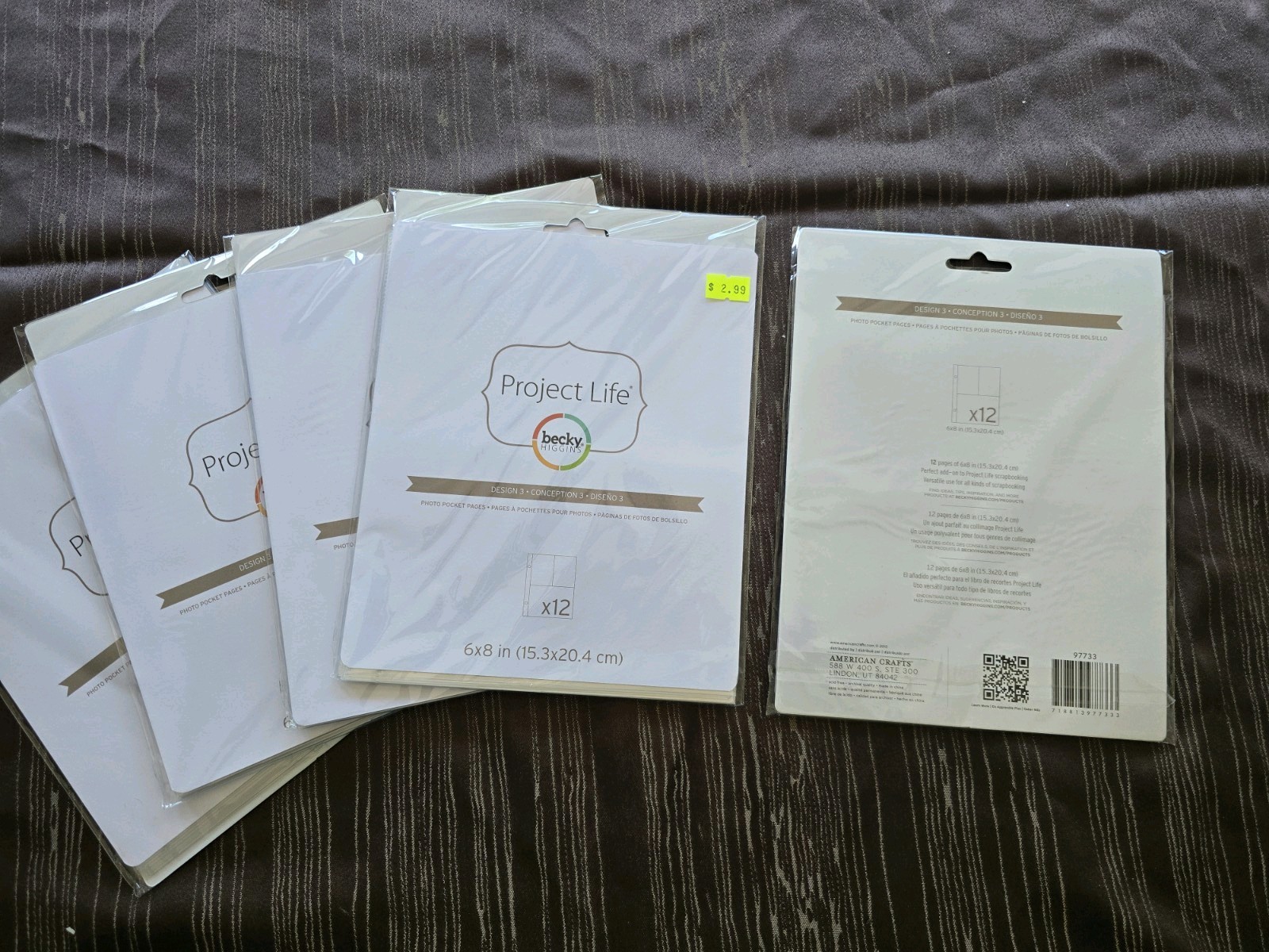 Project Life By Becky Higgins Pack Of 12 ***Page Protectors*** Sheet Protectors Project Life By Becky Higgins Pack Of 12 ***Page Protectors*** Sheet Protectors
