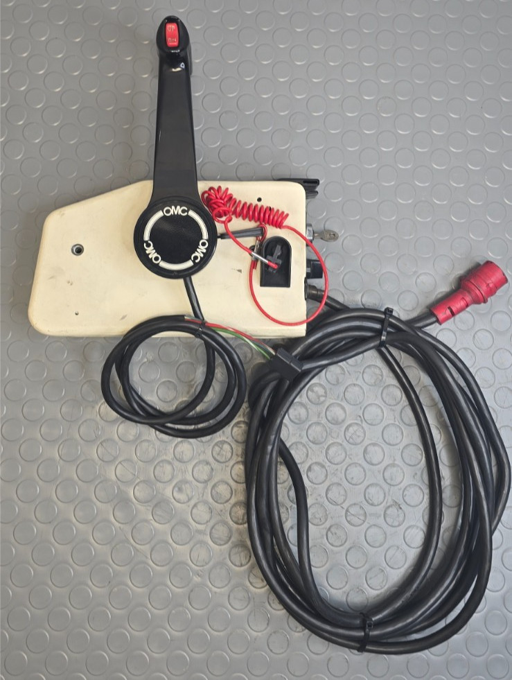 OMC Side mount Control Box  W/ Tilt & Trim  (A15-6 #2907)