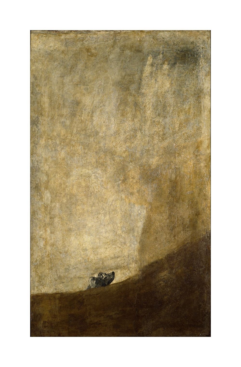 Francisco de Goya The Dog : Archival Quality Giclée Art Print 1820