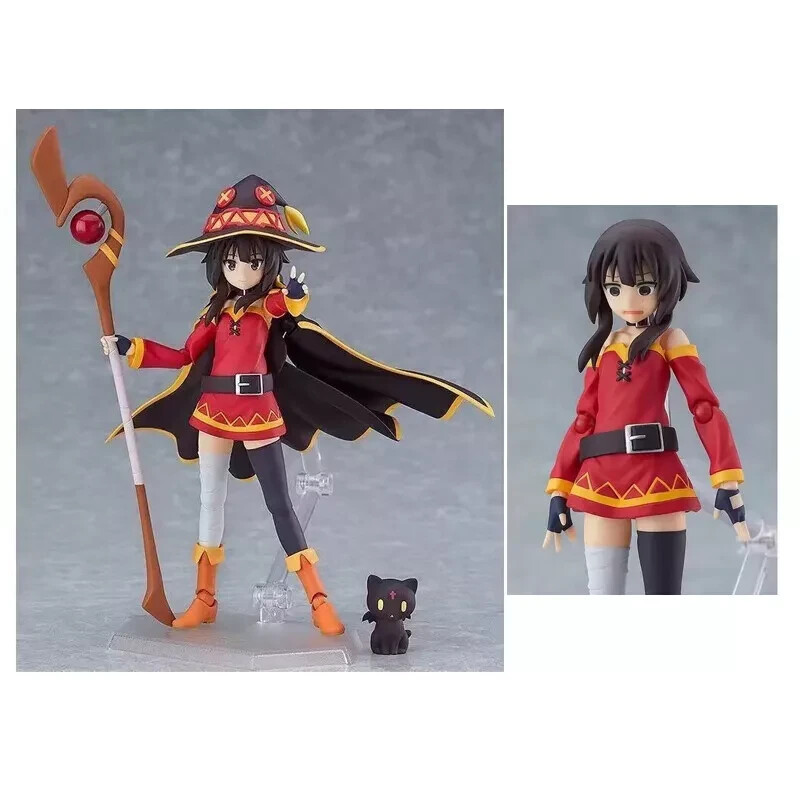 Anime Konosuba Megumin Figma #407 PVC Dolls Toys Model Gifts Anime Konosuba Megumin Figma #407 PVC Dolls Toys Model Gifts