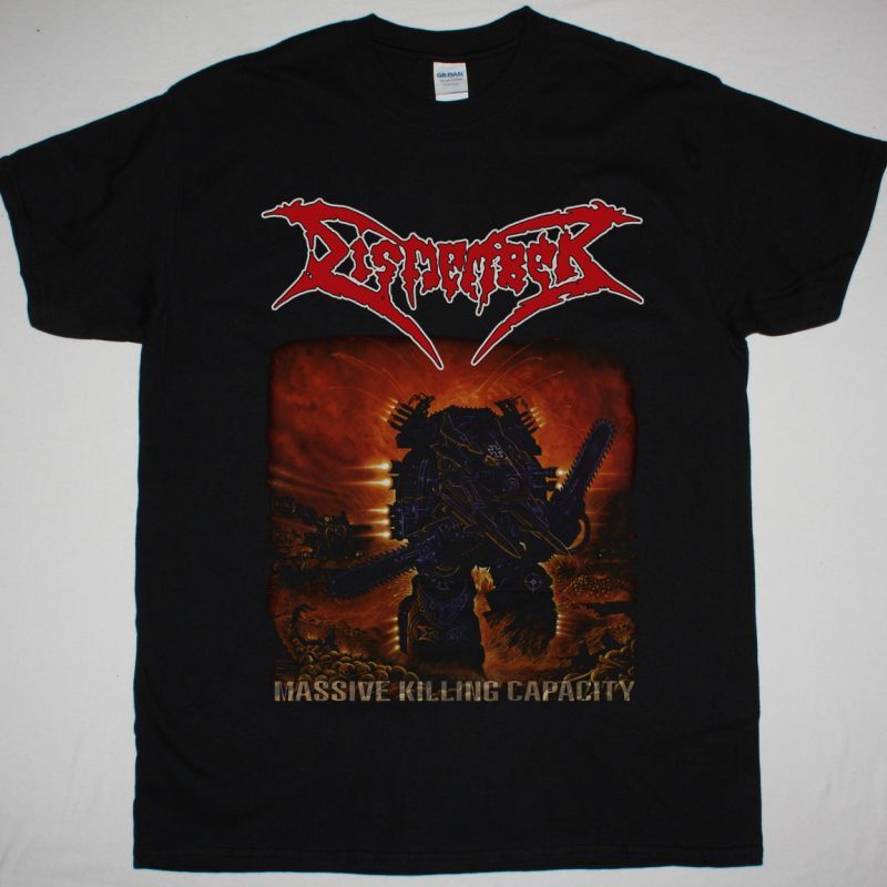 DISMEMBER MASSIVE KILLING CAPACITY NEW BLACK T-SHIRT TN088