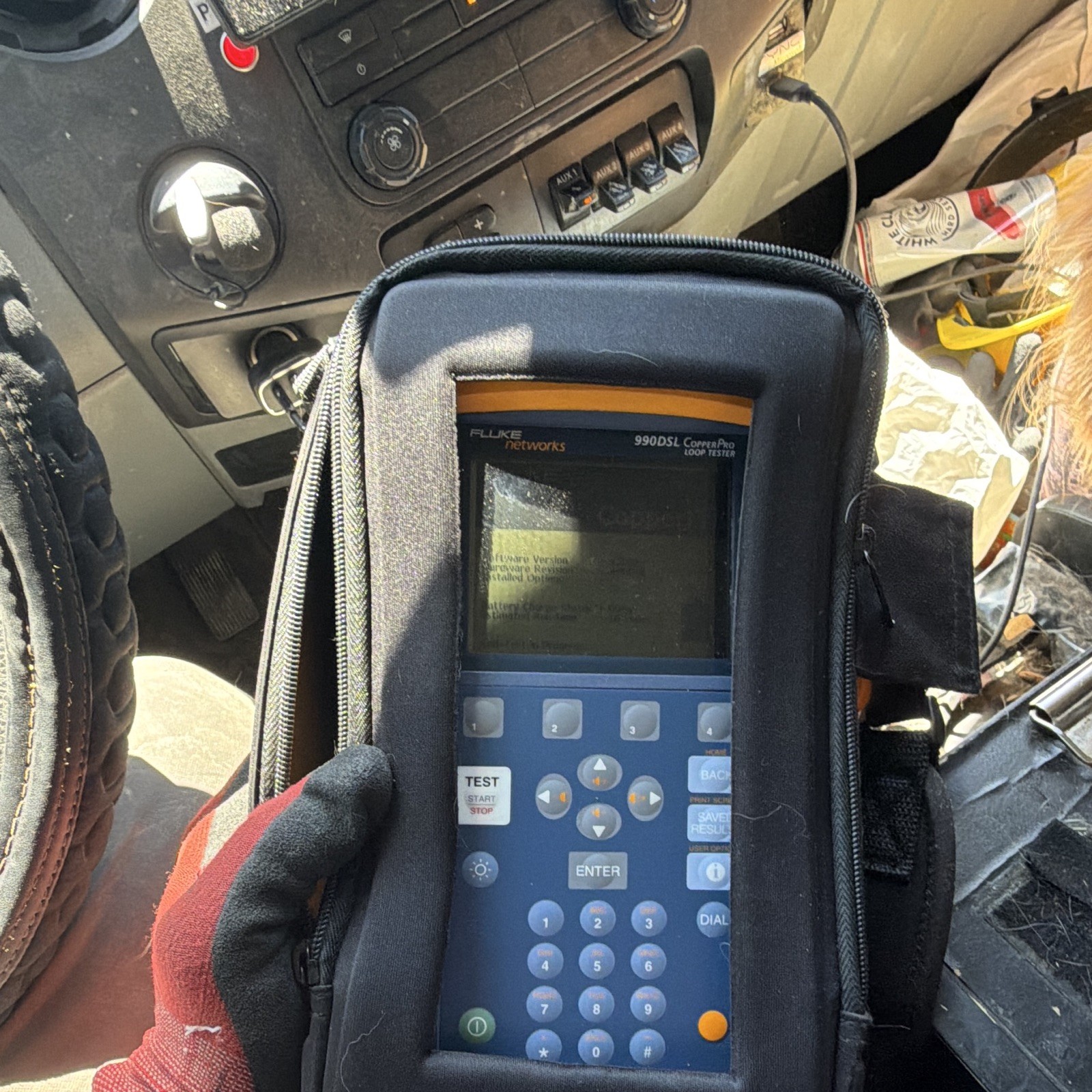 Fluke Networks 990DSL CopperPro DSL Loop Tester Handheld Cable Test Meter Fluke Networks 990DSL CopperPro DSL Loop Tester Handheld Cable Test Meter