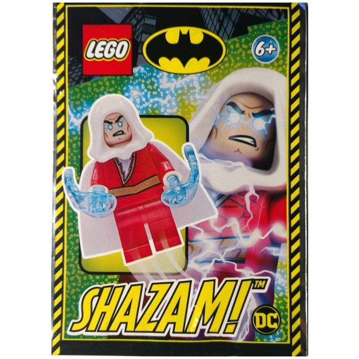 LEGO DC Shazam with Two Lighting Blast Foil Bag 212012 (SEALED)