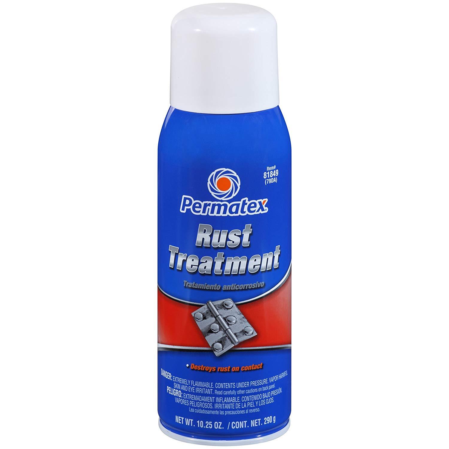 Permatex 81849 Rust Treatment, 10.25 oz. net Aerosol Can Permatex 81849 Rust Treatment, 10.25 oz. net Aerosol Can