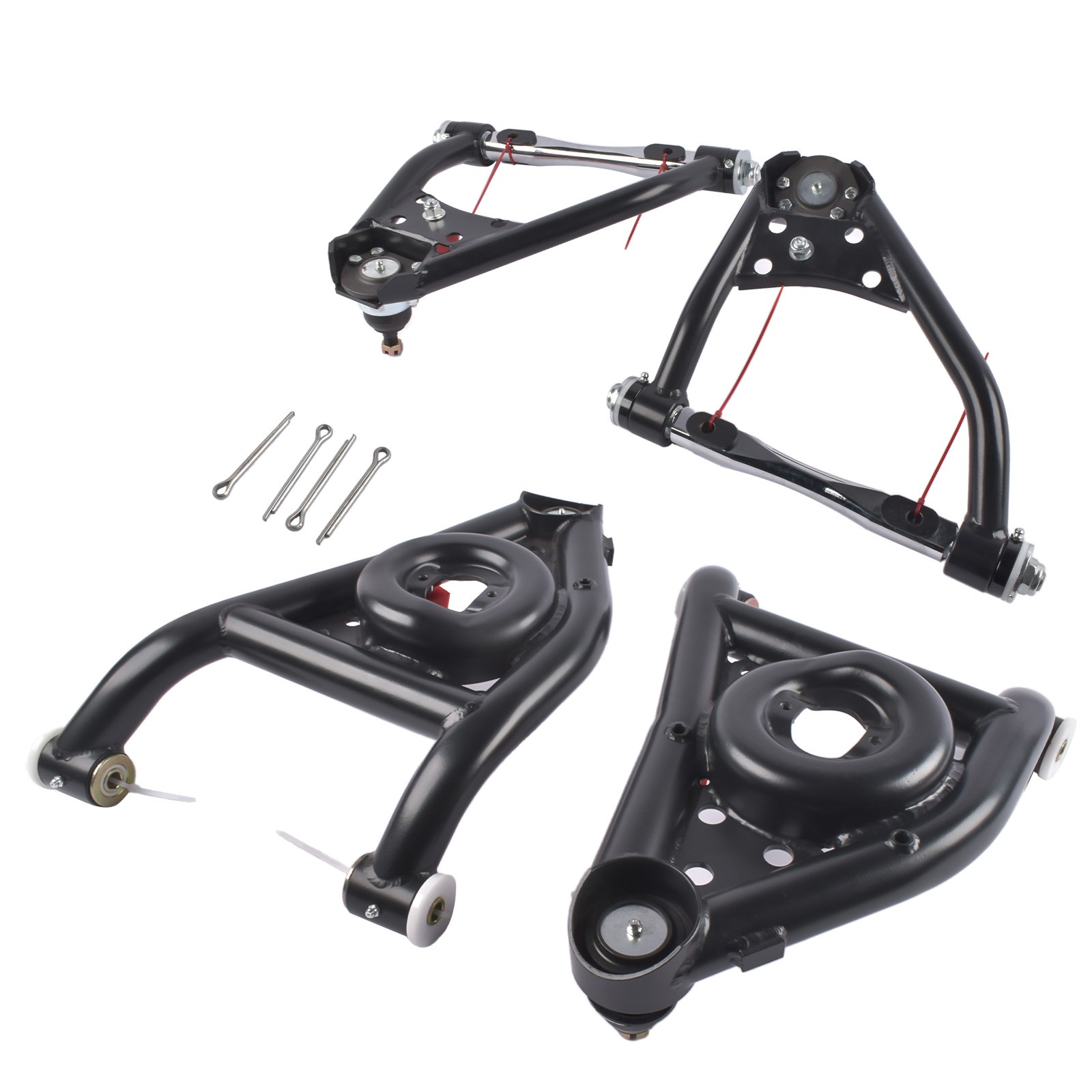 Heavy Duty Tubular Upper Lower Control Arms for Firebird Camaro 1967-1969 Omega