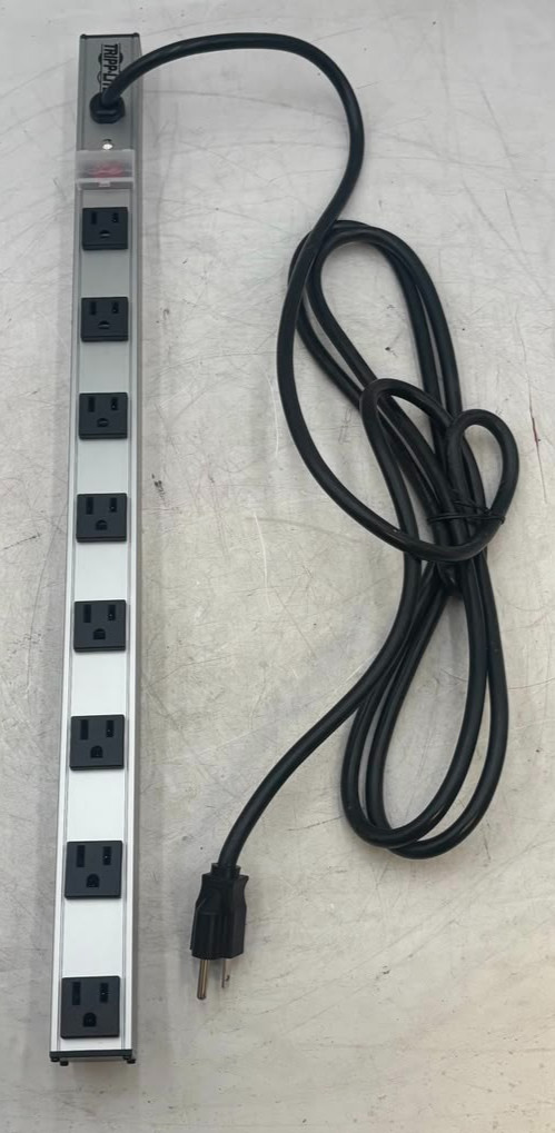 Tripp Lite PS240810 8 Outlet Power Strip 10ft Cord 120V - 15A