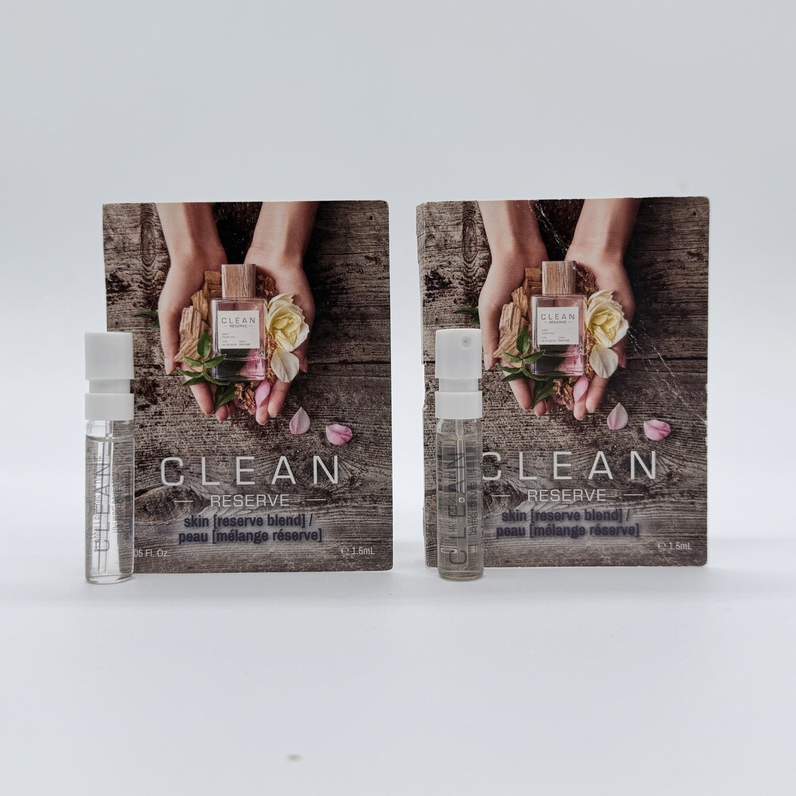 CLEAN Reserve SKIN [Reserve Blend] Eau de Parfum X 2 1.5ml Samples NEW
