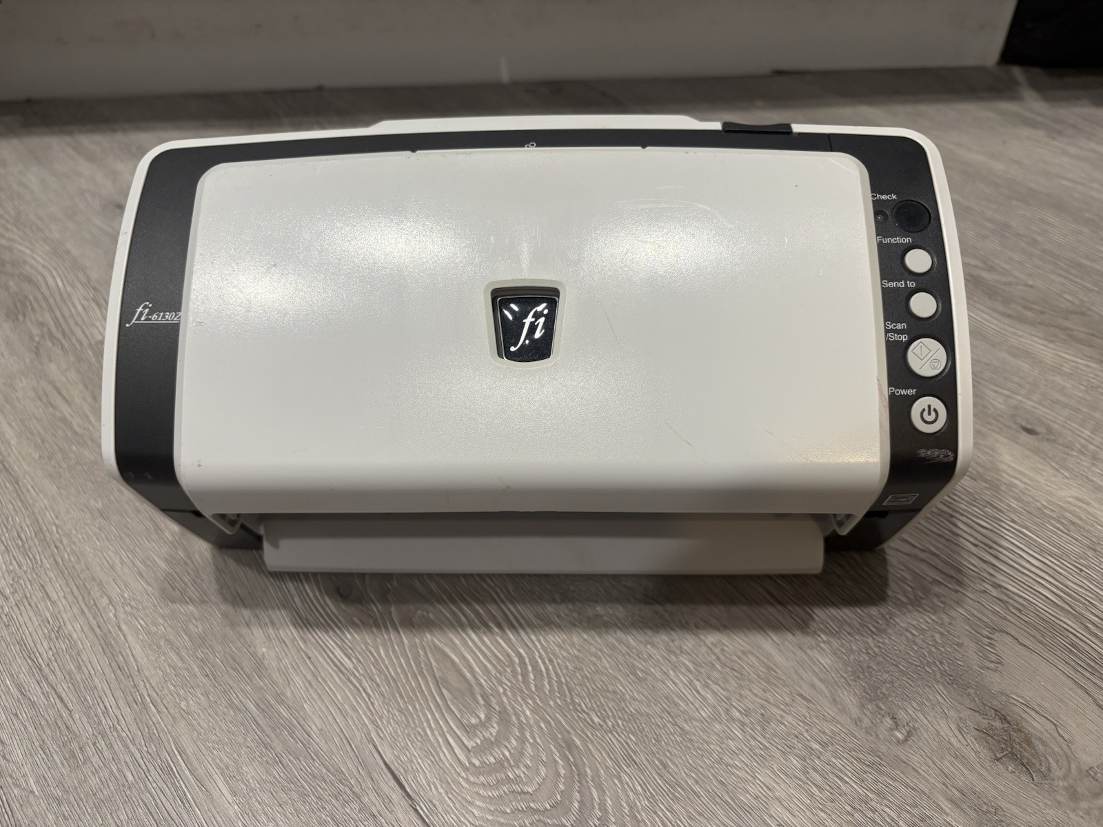 Fujitsu Fi-6130z Color Duplex Document Scanner No Power Supply