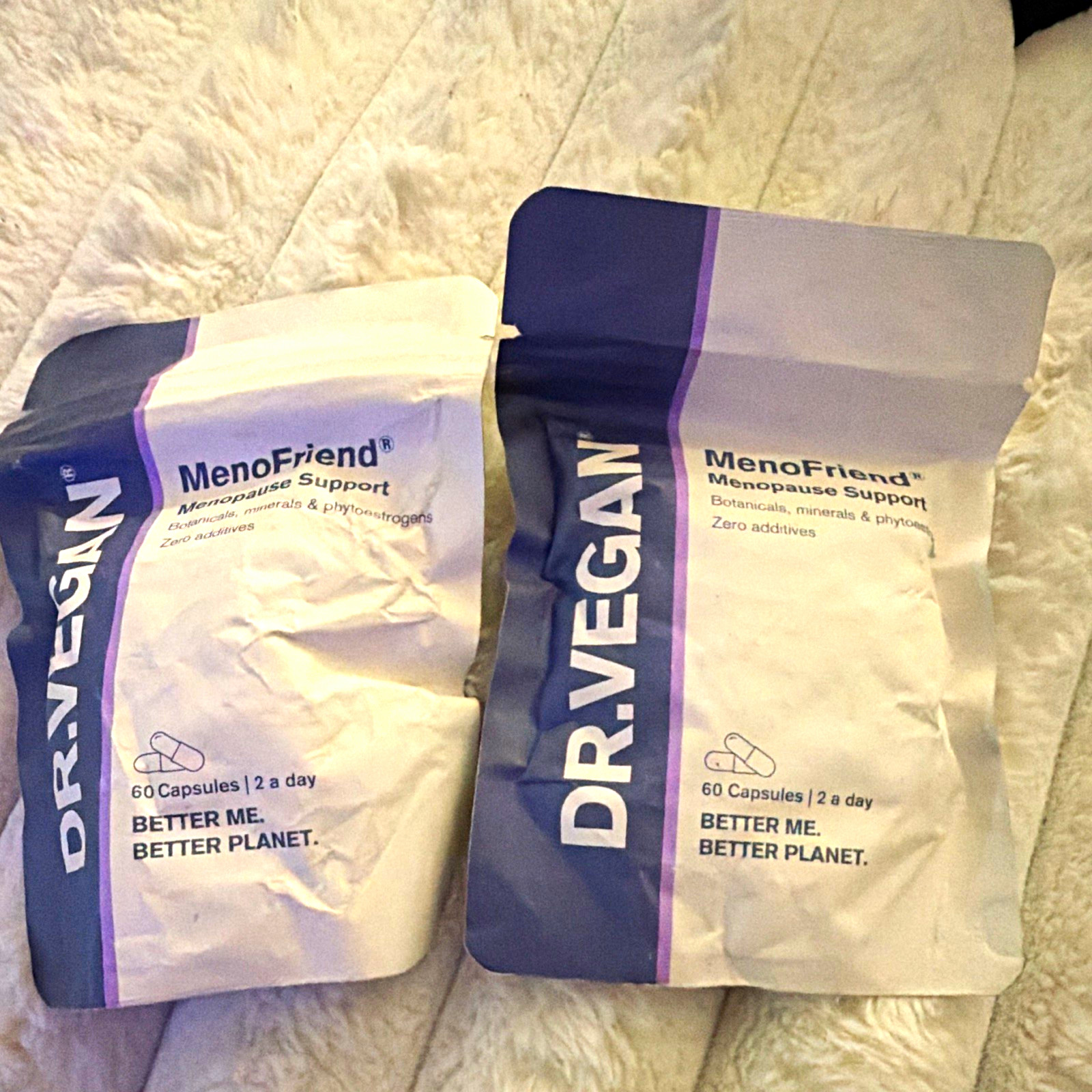 Wow😨😱 Best Offer 2 DR.VEGAN MenoFriend Menopause Support 60 Capsules 2 a Day Wow😨😱 Best Offer 2 DR.VEGAN MenoFriend Menopause Support 60 Capsules 2 a Day