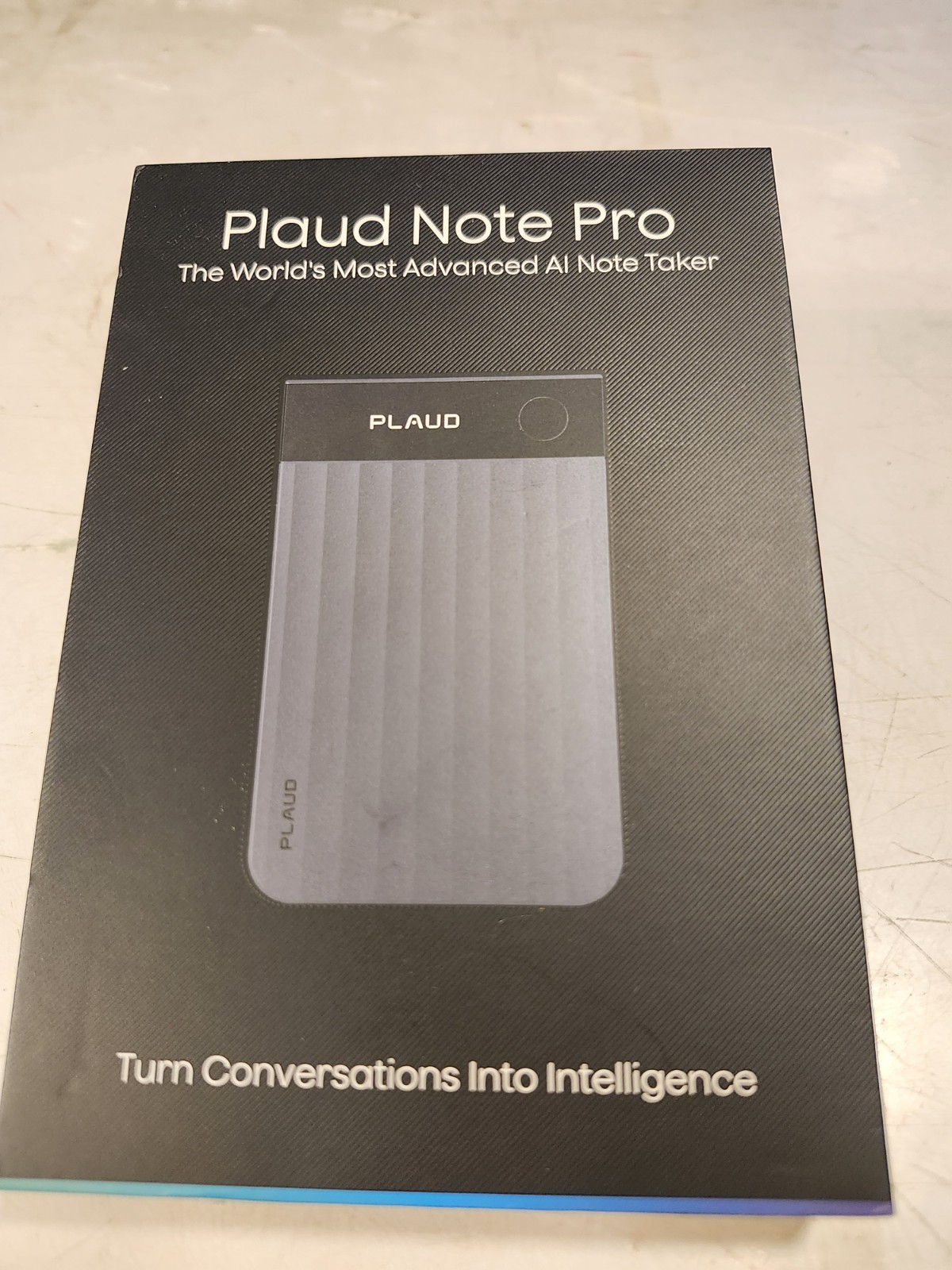 Plaud Note Pro Empowered AI Voice Recorder Magnetic Case in Black PN0300 Plaud Note Pro Empowered AI Voice Recorder Magnetic Case in Black PN0300