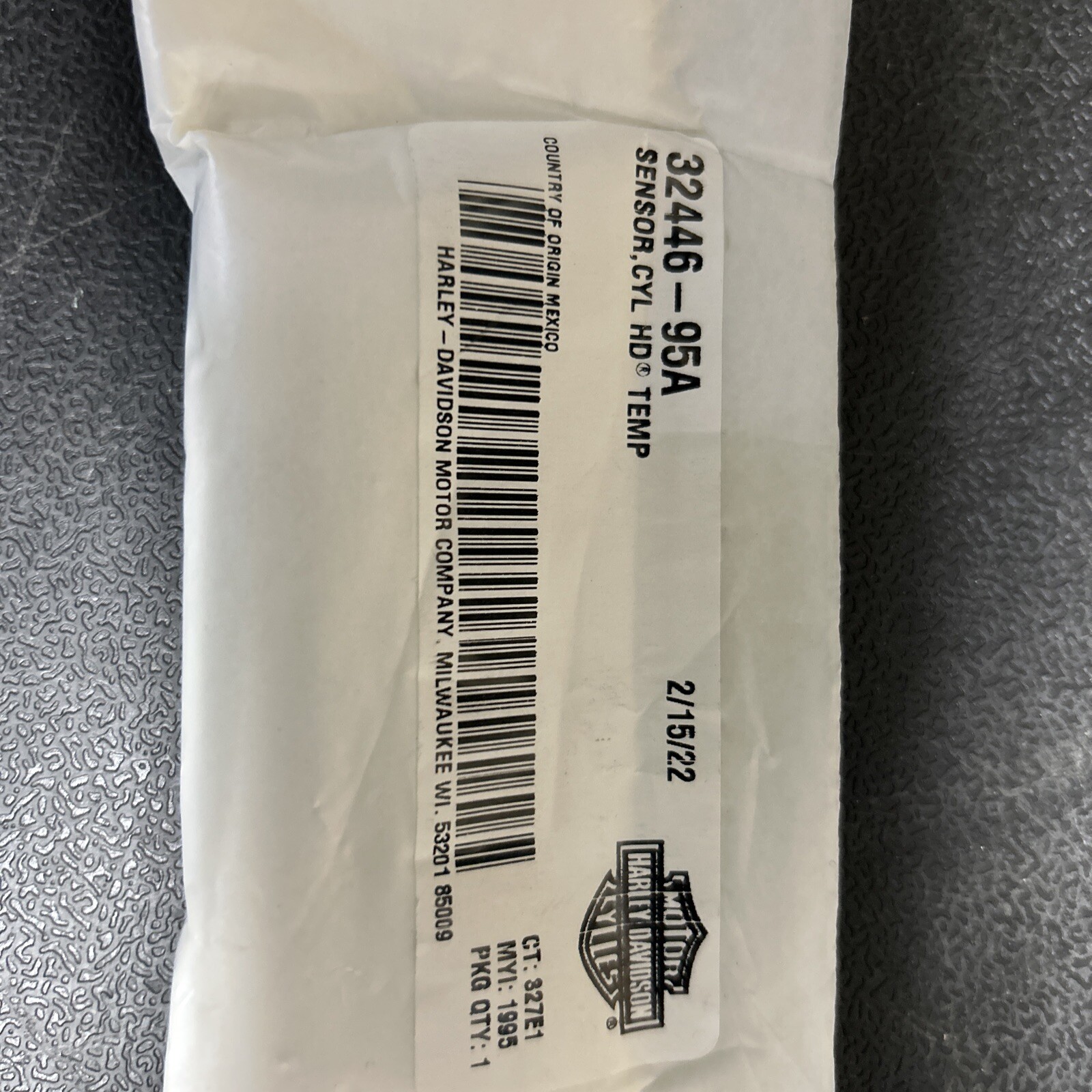 HARLEY NEW OEM TEMPERATURE SENSOR FOR EVOLUTION EVO 32446-95A HARLEY NEW OEM TEMPERATURE SENSOR FOR EVOLUTION EVO 32446-95A