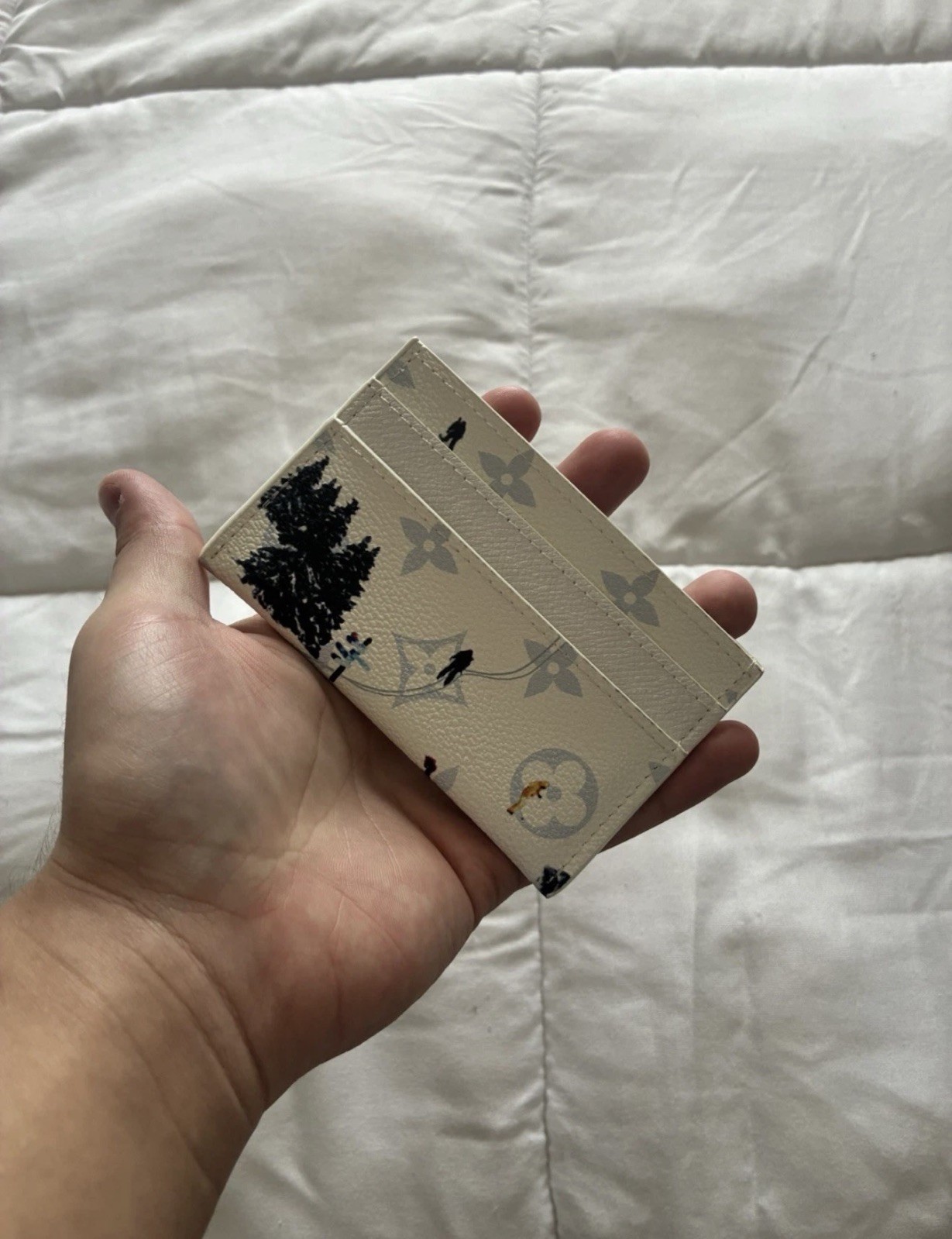 Louis Vuitton Skiing Cardholder Monogram White, STUNNING cardholder