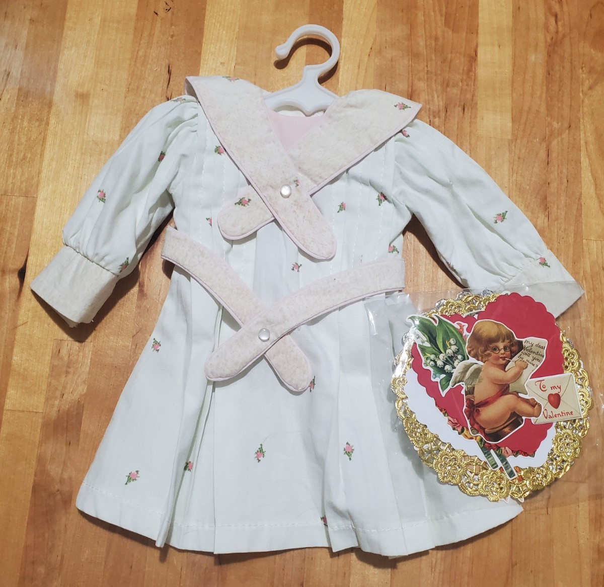 American Girl Doll Samantha Outfits Books Jip Pamphlets Ribbons Socks Valentines