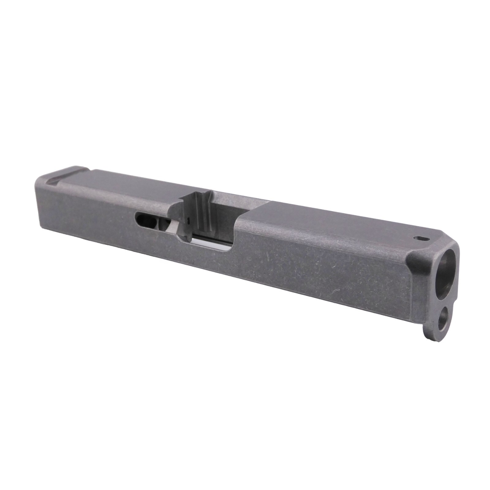 Remsport G19 Gen 3 Glock Slide Blank - Rounded Stainless Steel