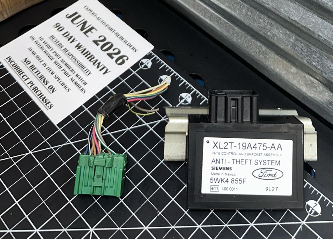 1998 2003 FORD RANGER ANTI-THEFT LOCKING CONTROL MODULE XL2T-19A475-AA OEM 1998 2003 FORD RANGER ANTI-THEFT LOCKING CONTROL MODULE XL2T-19A475-AA OEM